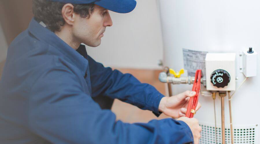 Professional water heater repair in New Salem, ND